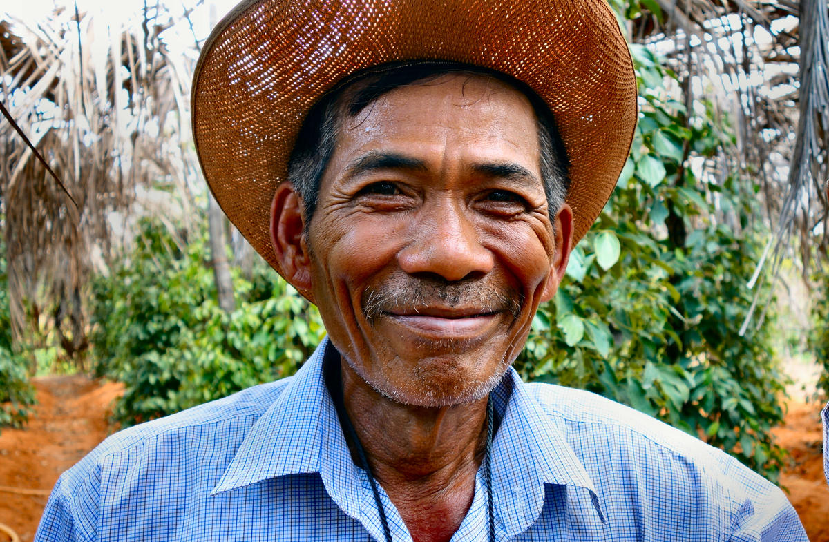 Fermier poivre de Kampot